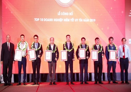 CMC TS lọt Top 10 doanh nghiệp Công nghệ thông tin – Viễn thông uy tín 2019