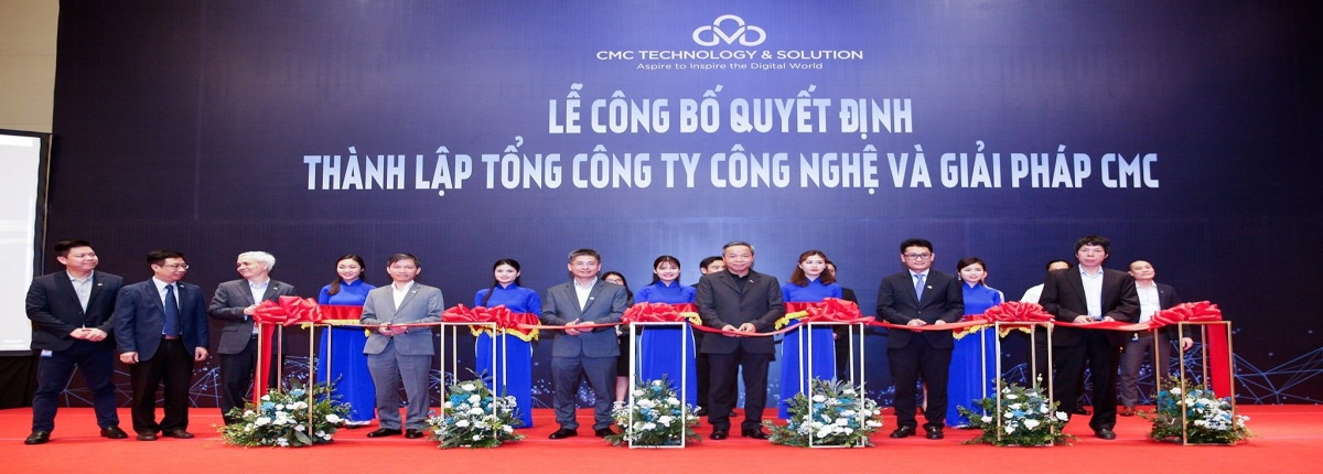 CMC chính thức ra mắt Tổng công ty Công nghệ và Giải pháp CMC TS