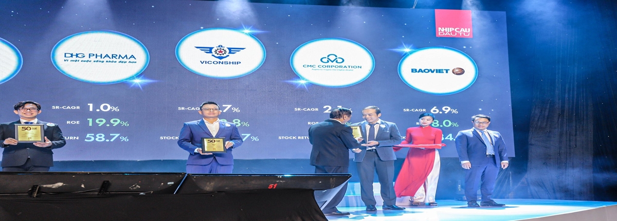 CMC đón nhận danh hiệu Top 50 nhãn hiệu nổi tiếng tại Việt Nam