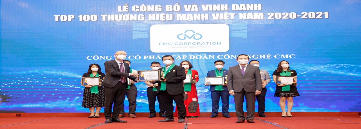 Tập đoàn CMC nhận giải thương hiệu mạnh Việt Nam 2020-2021