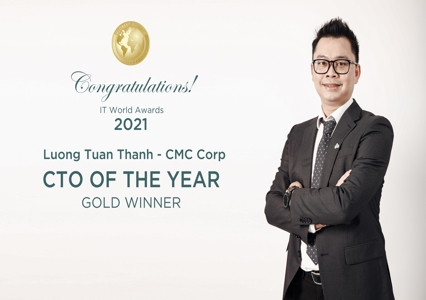 Luong Tuan Thanh - CTO CMC Wins CTO of the Year in the 16th Annual 2021 IT World Awards®