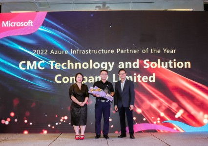 CMC Technology and Solution (CMC TS) has been honored by Microsoft as the Partner of the Year 2022 in the Cloud and Azure category