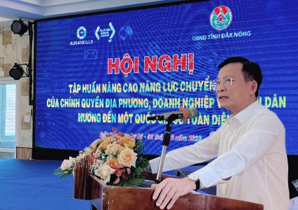 CMC TS accompanies the digital transformation of Dak Nong province