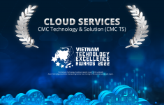CMC TS won the Vietnam Technology Excellence Award for Cloud Services 2022
