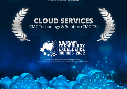 CMC TS won the Vietnam Technology Excellence Award for Cloud Services 2022