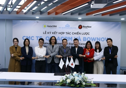CMC TS hợp tác OplaCRM và BowNow nhằm cung cấp giải pháp tiếp thị và bán hàng toàn diện cho doanh nghiệp B2B