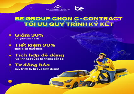 The multi-service platform Be has chosen the C-Contract to optimize the signing process