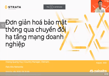Bảo vệ toàn diện cho doanh nghiệp bằng giải pháp bảo mật của Palo Alto Networks