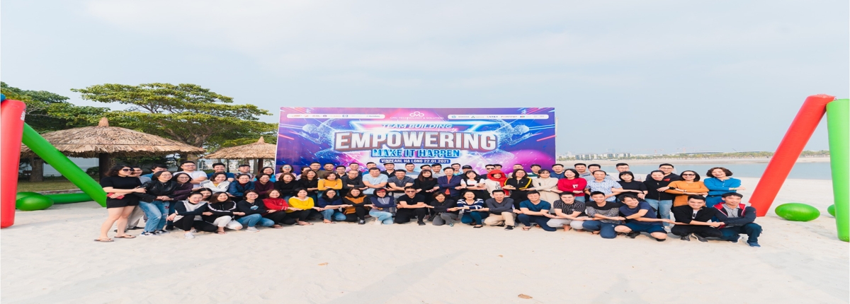 CMC TS tổ chức tiệc cuối năm với chủ đề "Empowering - Make it happen"