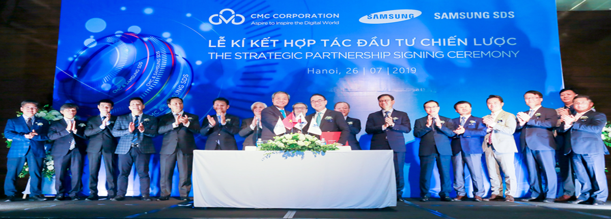 Chủ tịch CMC: "Chúng tôi chọn Samsung SDS làm đối tác để đưa CMC vươn tới công ty toàn cầu có doanh số tỷ USD"