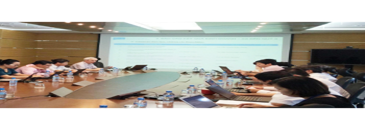 CMCSoft - Họp báo cáo kết quả hoạt động quý I