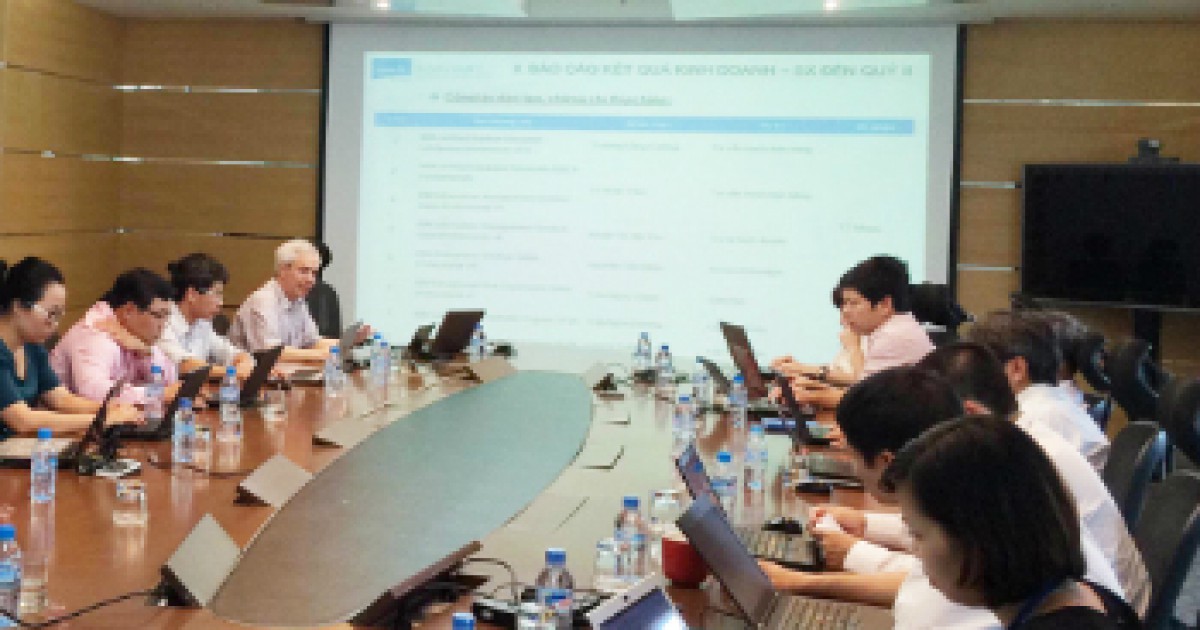 CMCSoft - Họp báo cáo kết quả hoạt động quý I