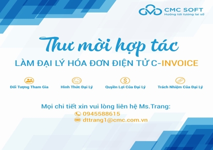 Thư mời hợp tác: Làm đại lý Hóa đơn điện tử C-Invoice