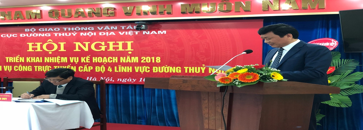 Cục Đường thủy nội địa Việt Nam: Cung cấp dịch vụ công trực tuyến mức 3, 4 đạt 100%