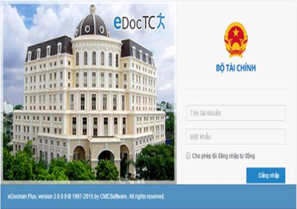 Bộ Tài chính đẩy mạnh ứng dụng CNTT trong công tác quản lý văn bản điều hành