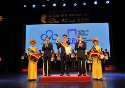 Giải pháp Thư viện điện tử tích hợp iLib đạt danh hiệu Phần mềm tiêu biểu nhất Sao Khuê 2018