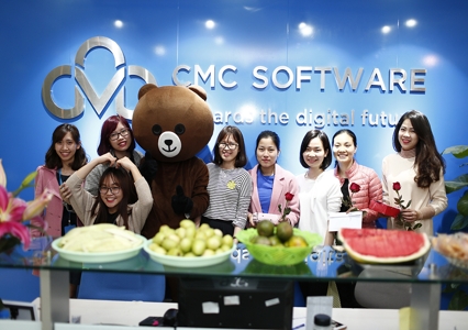 Ngày 8/3 lãng mạn như "ngôn tình" tại CMC SOFT