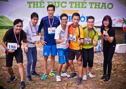 Vui hết cỡ trong Hội thao CMC SOFT 2017 tại công viên Yên Sở