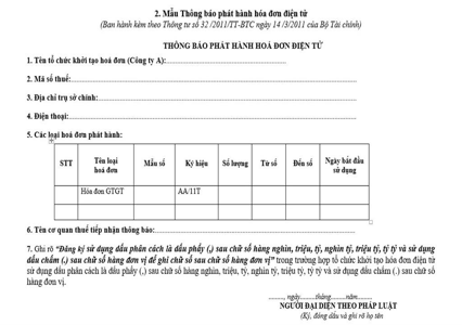 Tìm hiểu các thủ tục để doanh nghiệp có thể phát hành hóa đơn điện tử